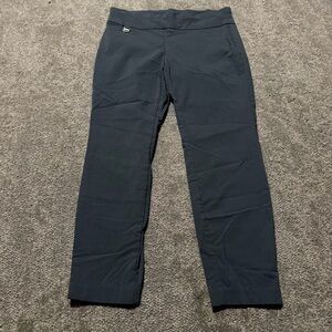 Alfani women’s gray dress pants slacks‎ size 12 petite small stretchy